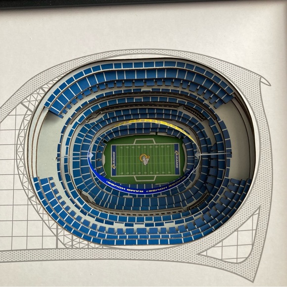 LA Rams So-Fi Stadium Inaugural Season Collectors Item - Picture 6 of 7